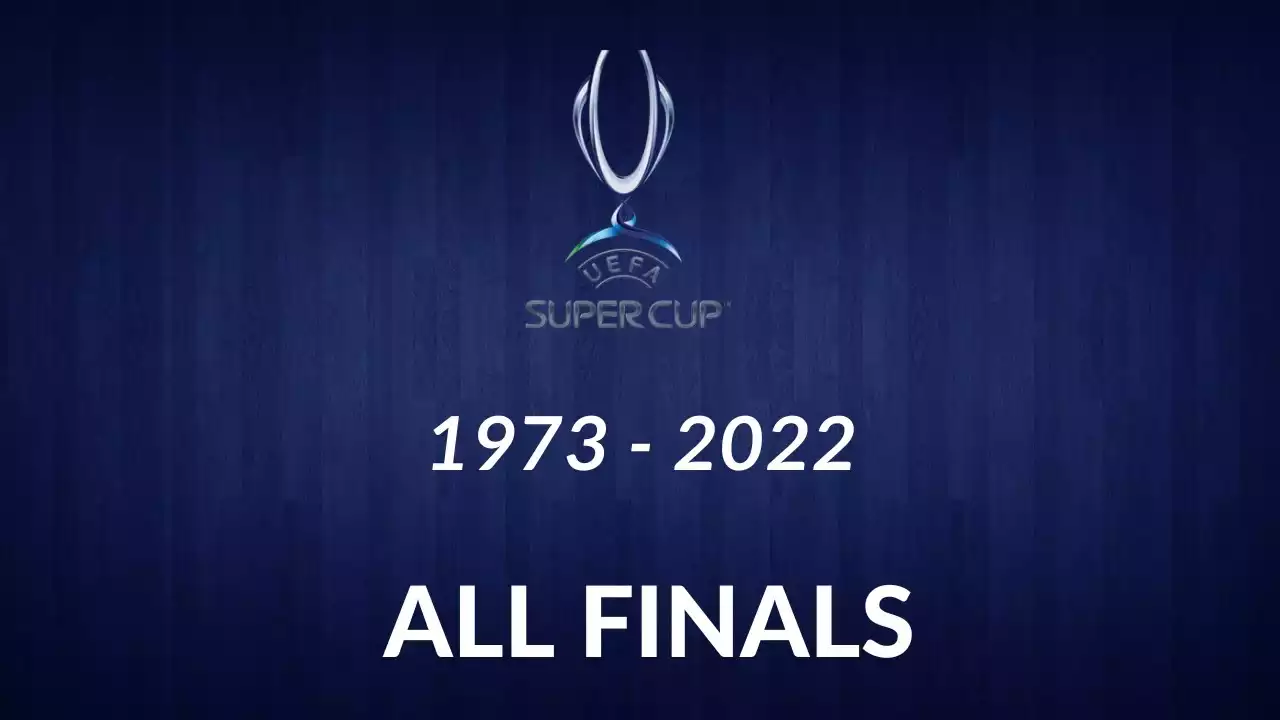7 British Team That have Won The UEFA Super Cup